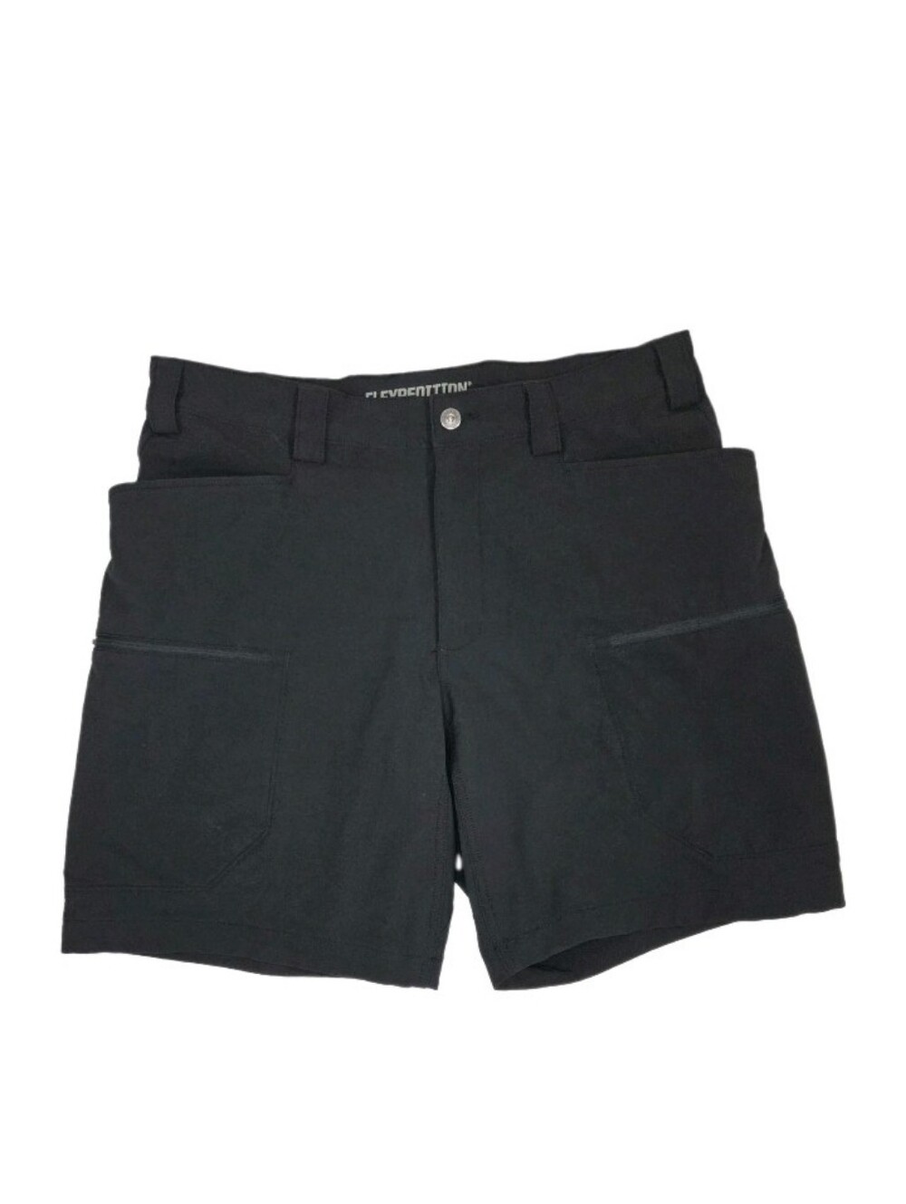 Duluth Trading Co Flexpedition 9" Cargo Shorts Mens Size 36 Black Outdoor